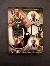 2020-21 Panini Noir Anfernee Hardaway Patch /75 Newsreels Two Color - Magic