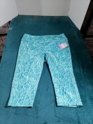Real Legends Pants Size Extra Large Womens Blue Ladies Active Legging NWT