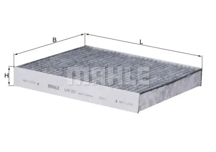 MAHLE LAK 297 Cabin Air Filter Fits Alfa Romeo 159 Sportwagon Brera Spider - Image 12