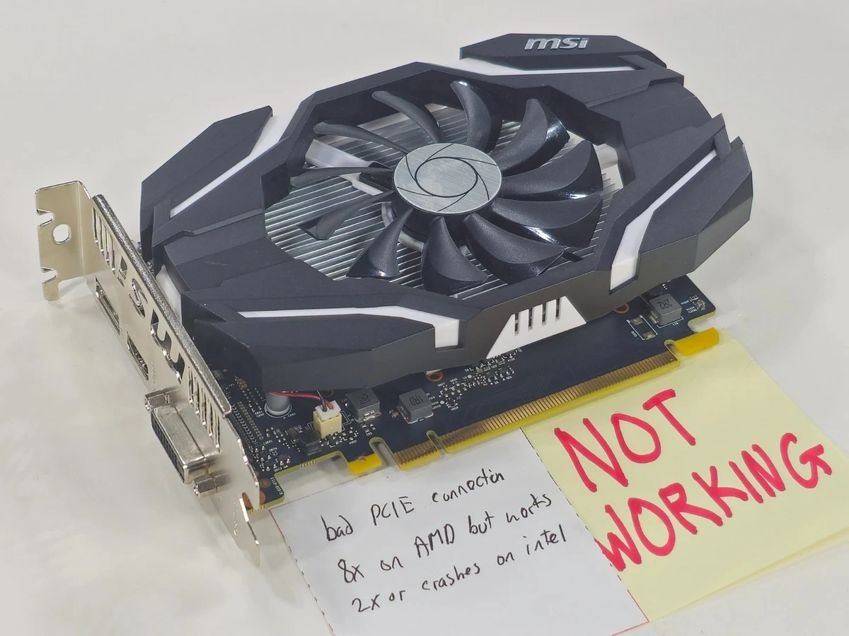 MSI NVIDIA GeForce GTX 1050 Ti Computer Graphics Cards for sale | eBay
