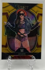 Jacy Jayne 2023 Panini Select WWE #15 True Gold Prizm /10!