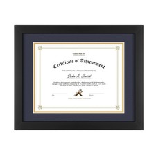 , 11x14 Diploma Frame for 8.5x11 Document  Certificates with Mat, Or 11x14 W...