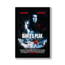 DANTE'S PEAK - 11x17 Framed Movie Poster by Wallspace