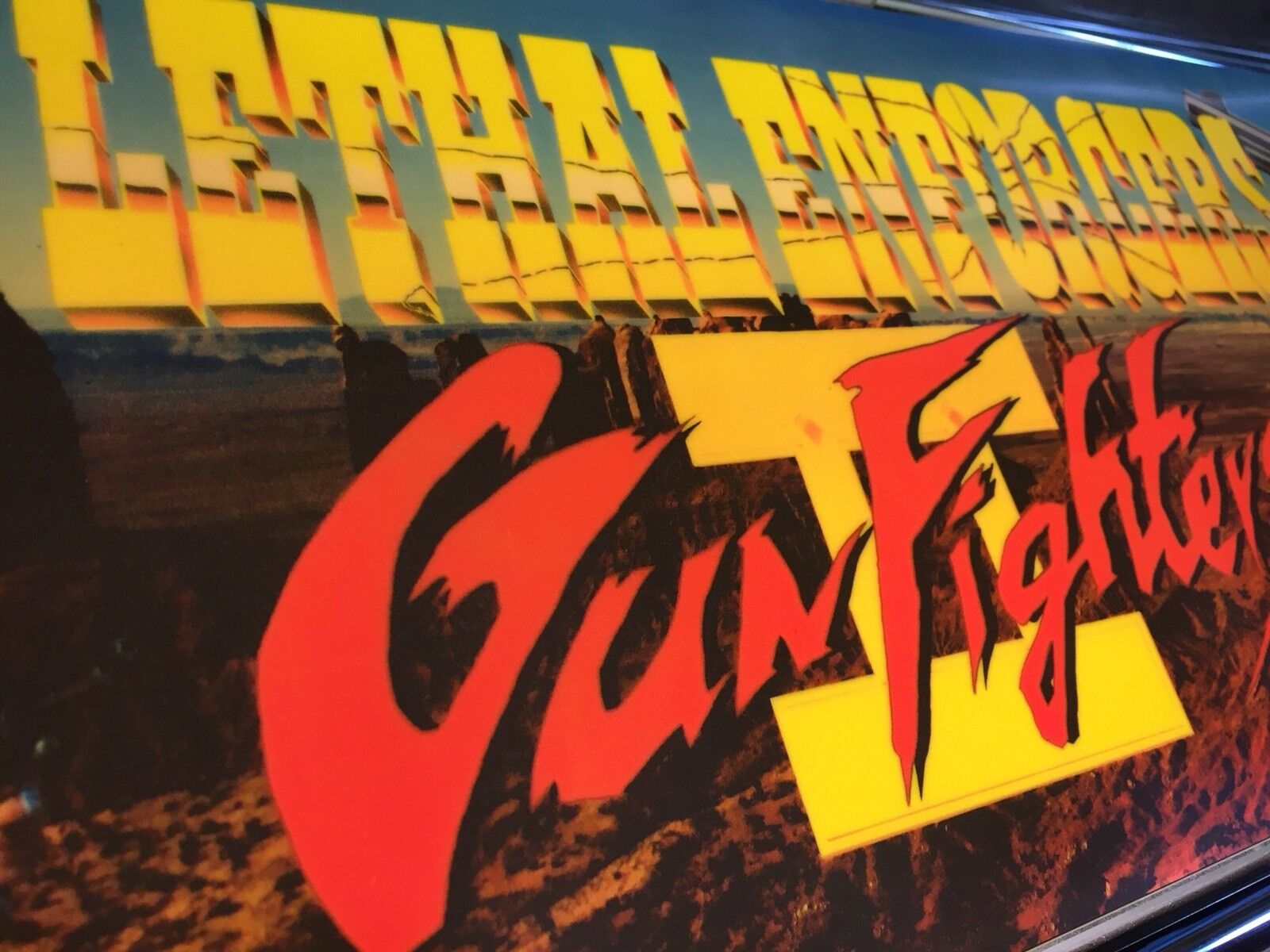 Fatal Fury Wild Ambition Arcade Marquee - 26 x 8 - Arcade Marquee Dot Com