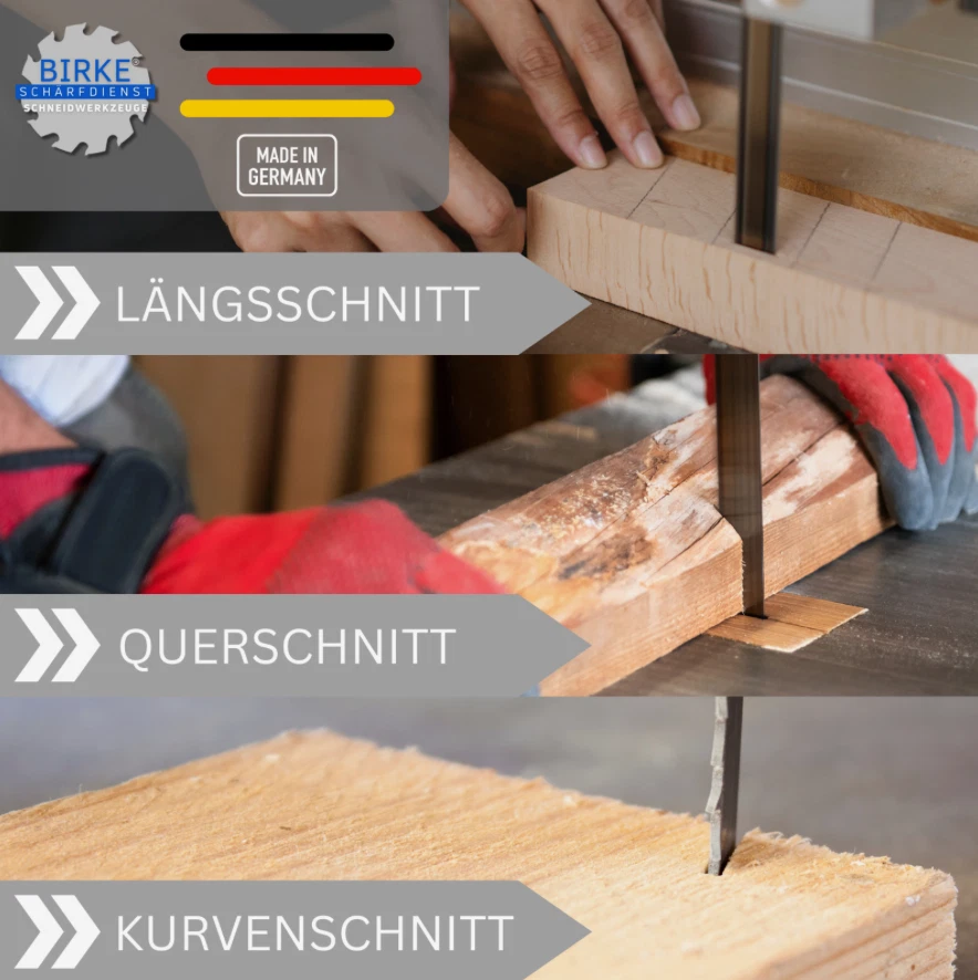 Bandsägeblatt Birke® SPEZIALSTAHL von 1070mm-2500mm Breite von 6mm-20mm - Bild 4 von 4