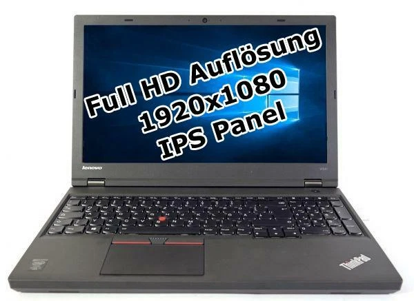 Lenovo ThinkPad W541 · i7-4910MQ · 8GB · 500GB