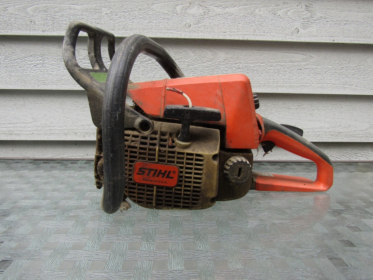 VINTAGE Old Chainsaw Chain Saw STIHL 023 | eBay 