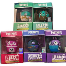 Fortnite Bitty Boomers Portable Bluetooth Speaker Gamer Gift UPick Raven Cuddle