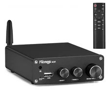 Facmogu AC01 200W Bluetooth 5.3 Stereo Audio Power Amplifier