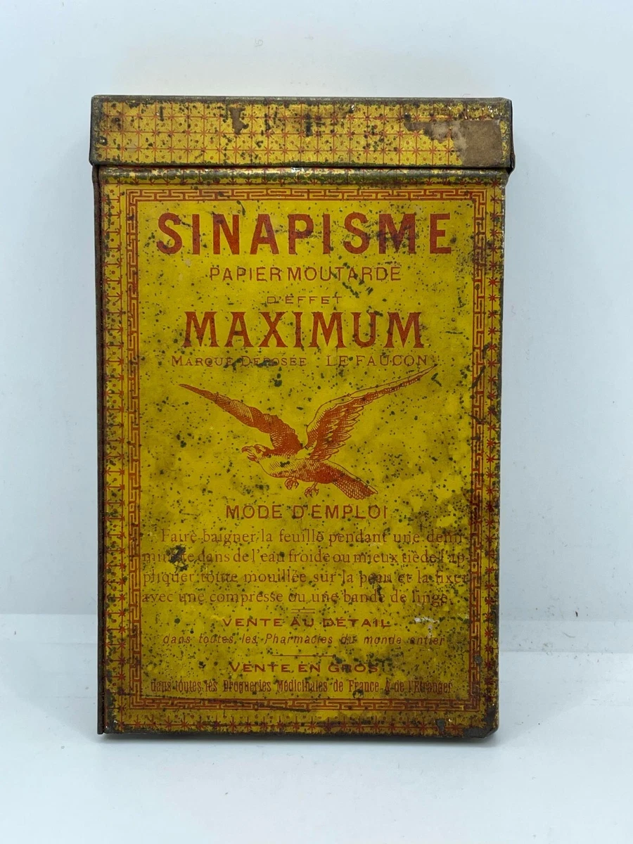 Boîte ancienne médicament dans boites publicitaires de collection