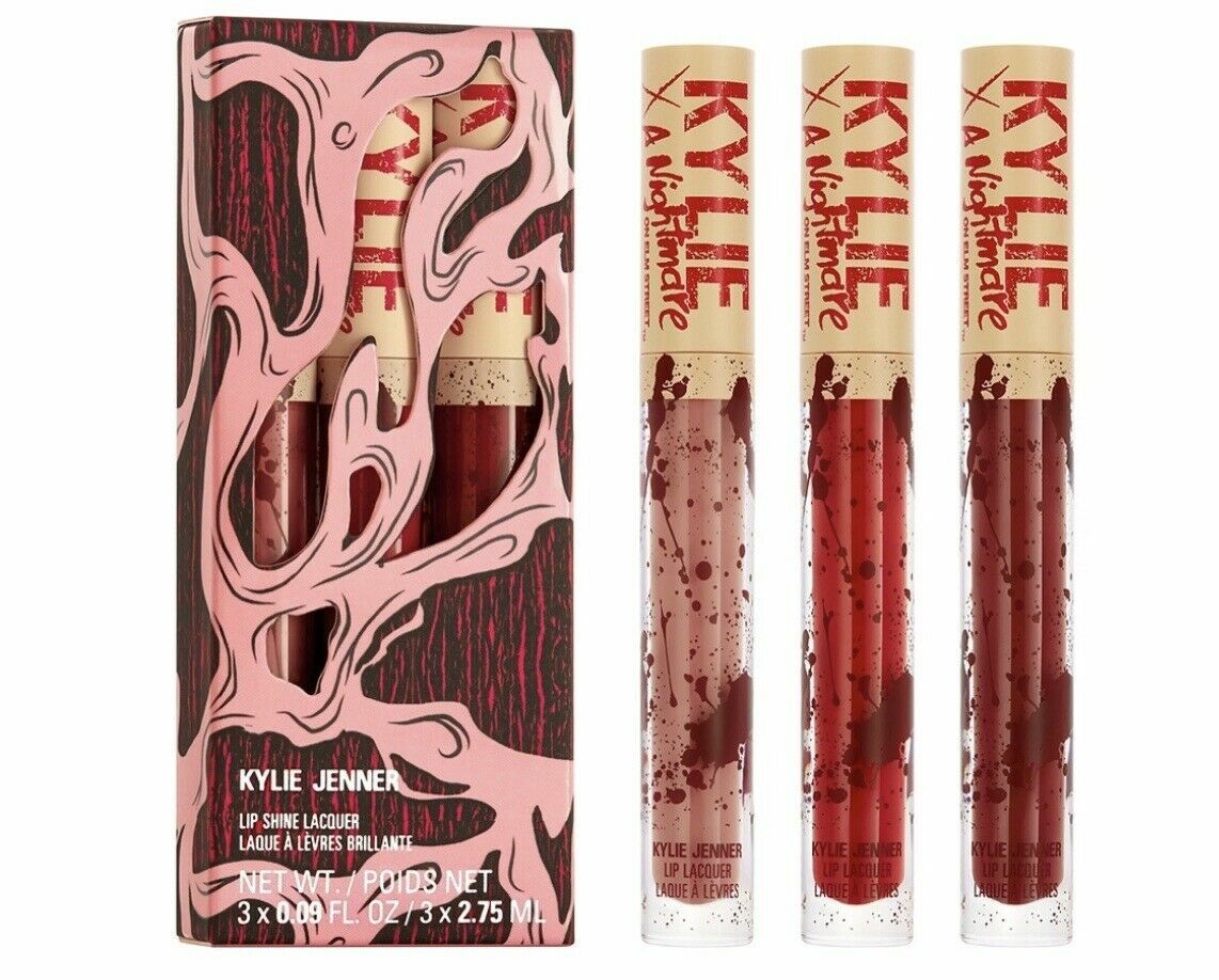 New Kylie Cosmetics Nightmare on Elm Street Lip Shine Lacquer