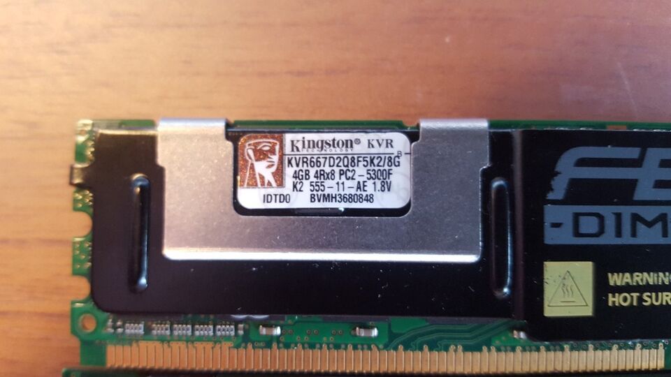 HP, 4 GB, DDR2 SDRAM