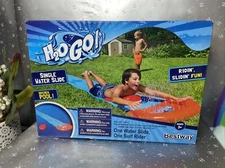 Bestway H20 GO! Single Water Slide* Drench Pool* 18 Feet*New*Free Shipping 