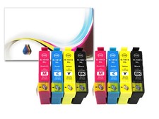 8 Ink Cartridges fits Epson Expression Home XP-225 XP-322 XP-325 XP-422 XP-415