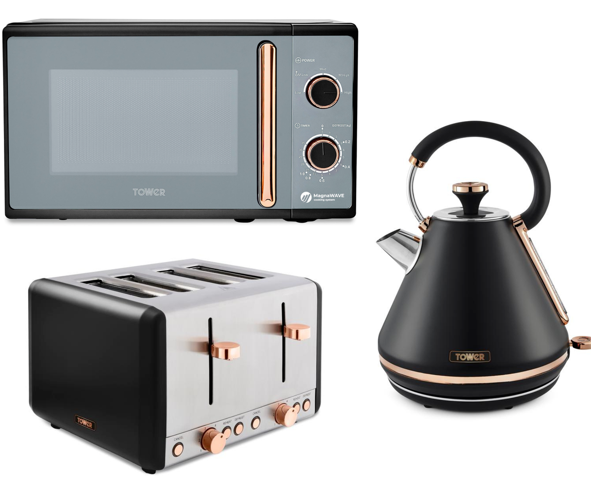 Glass Kettle Black And Rose Gold Kettle Argos Travel Kettles In