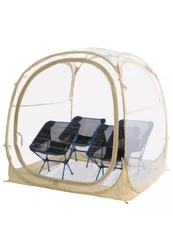 EighteenTek All-Weather Sports Tent - Portable Bubble Shelter for 3 People