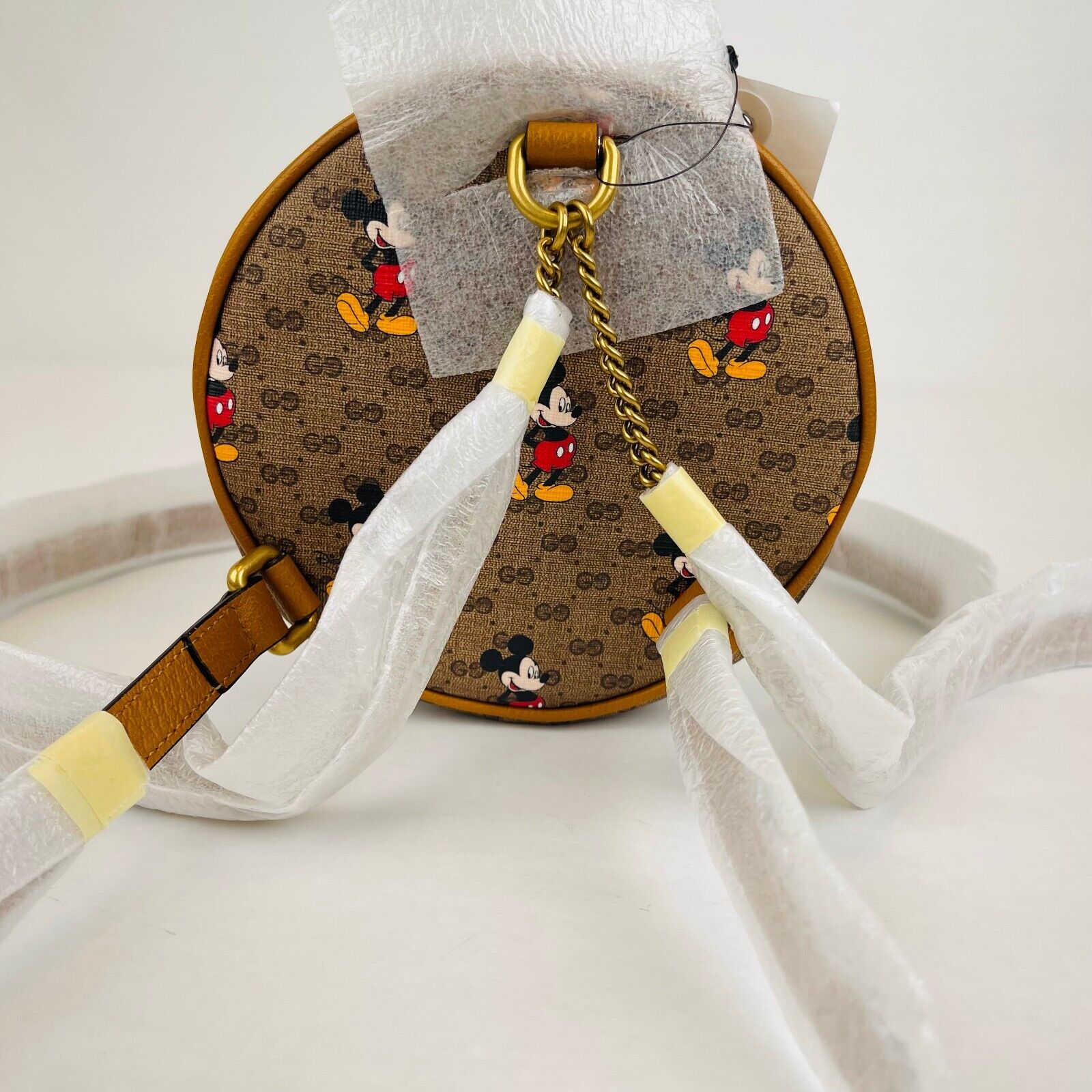 Brown Gucci x Disney Micro GG Mickey Mouse Backpack – Designer Revival