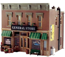 Woodland Scenics ~ O Scale Lubener's General Store Pre-Fab Building Kit ~ PF5890