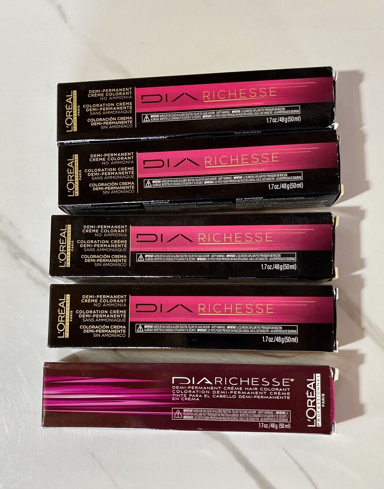 Loreal Dia Richesse 5.15/5BRv Cappuccino Demi-Permanent Cr