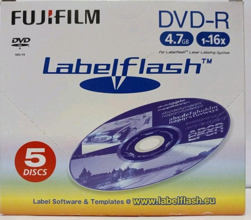 Fujifilm DVD - R Labelflash Rohlinge