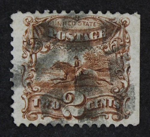 CKStamps: US Stamps Collection Scott#124 3c Used Small Thin CV$750