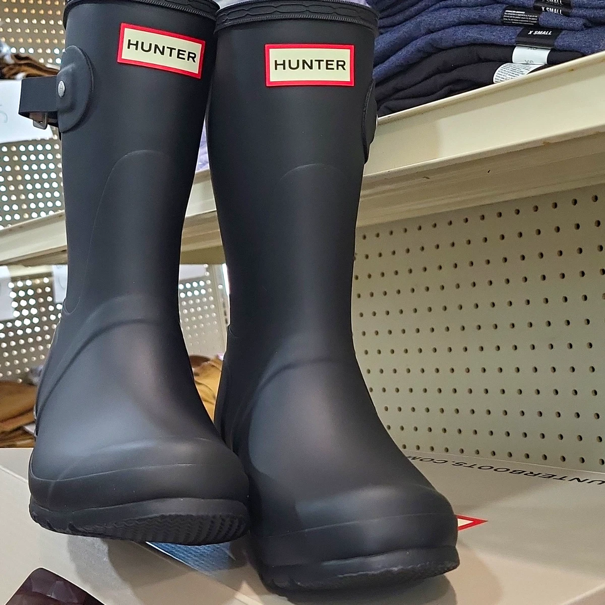 Hunter Original Short Black Boots for Women for sale | eBay Hunter Original Short Black Boots for Women for sale | eBay