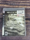 Fallout 3 Game of the Year Edition Greatest Hits PlayStation 3 PS3 w manual