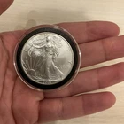 2003 1 oz Silver American Eagle (Brilliant Uncirculated) ASE in capsule