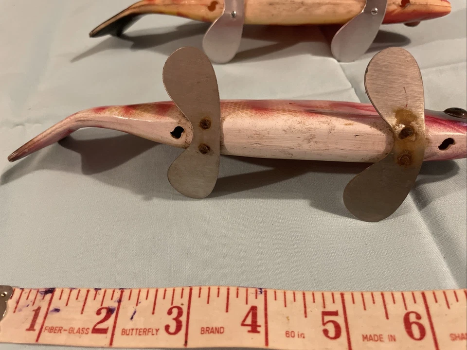 Señuelo vintage para peces Bear Creek Perch Foto 4 de 4