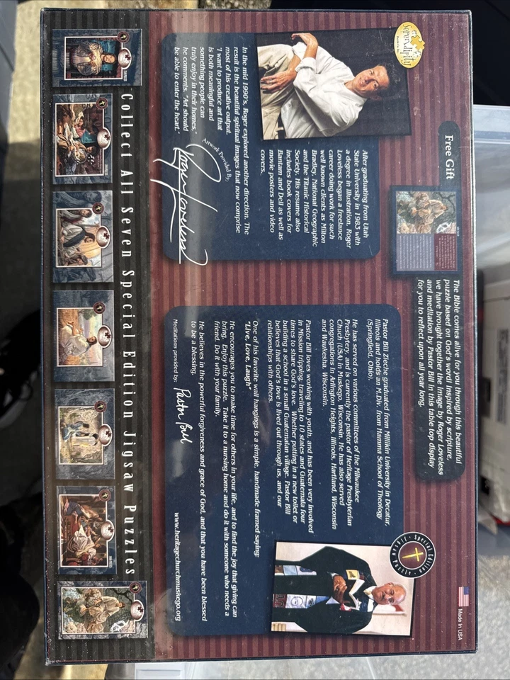 Serendipity Puzzle Co. «Кому он простил больше всего» 1000 шт. пазл запечатанный - Изображение 2 из 2