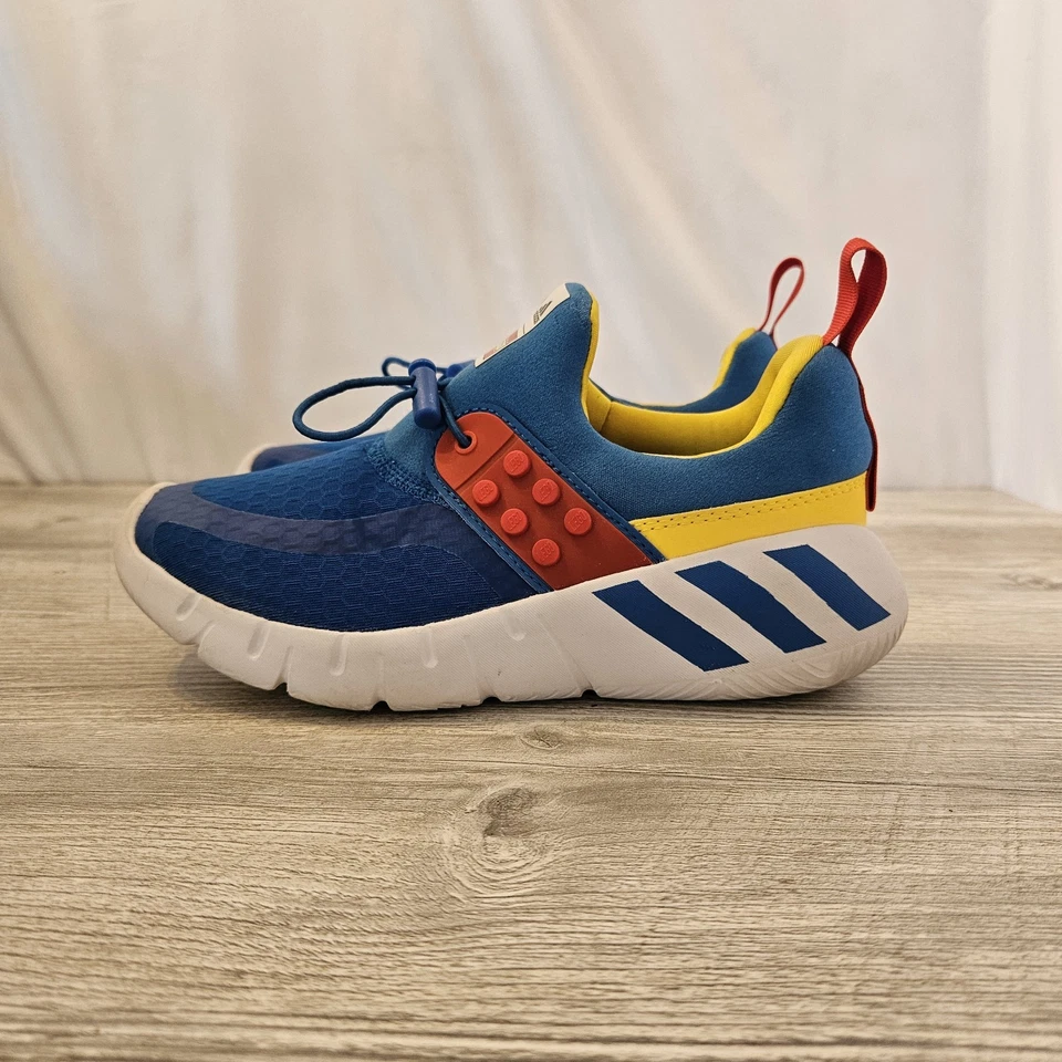 Adidas LEGO x RapidaZen J 'Shock Blue' FX9561 Juvenil Talla 2 Ancho Foto 2 de 4
