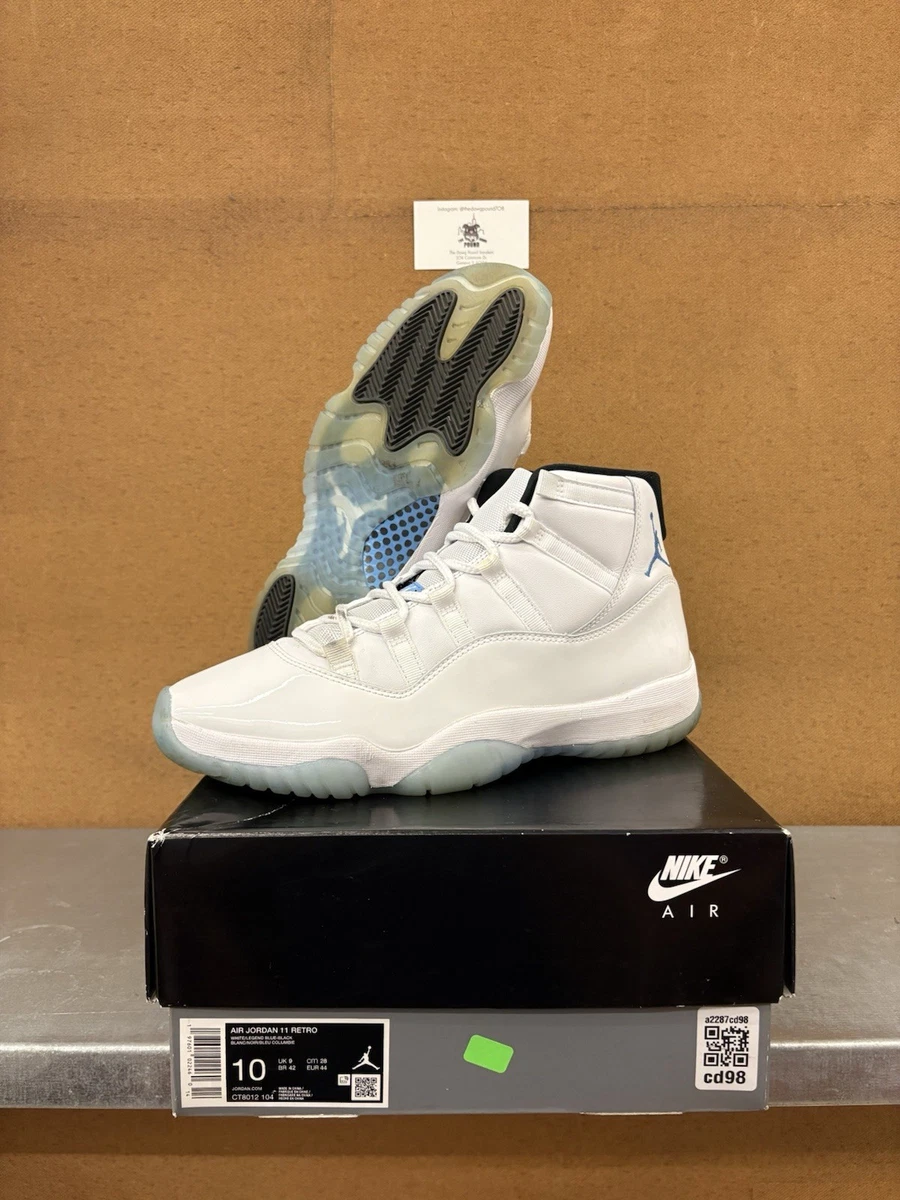 Preços baixos em Jordan 11 Retro 2024 Columbia / Legend Blue | eBay
