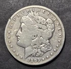 1893-CC Morgan Dollar, G-VG