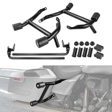 Saddle Bag Guards for Harley CVO Street Glide 23-25 Protection Crash Bar Bracket