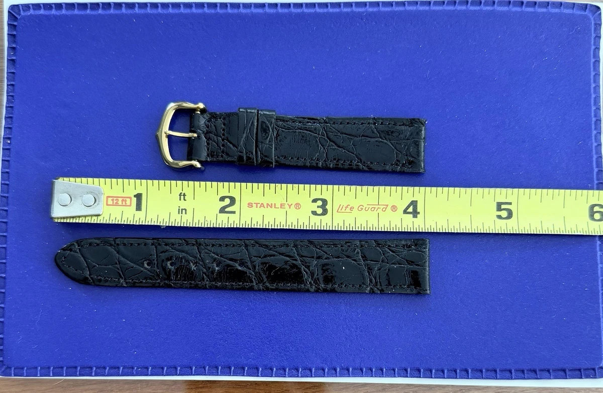 Cartier Leather Black Wristwatch Bands for sale | eBay