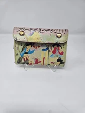 Harajuku Lovers Watercolors Wallet L.A.M.B. Gwen Stefani WY2K Rare HTF READ B13