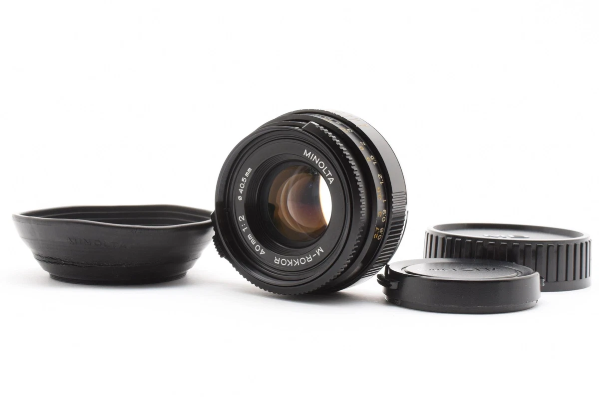 Minolta M Rokkor 40mm F2 for sale - eBay