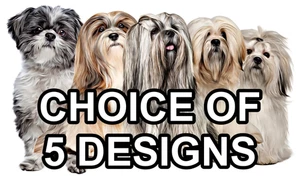 Lhasa Apso Self Adhesive Dog Sticker