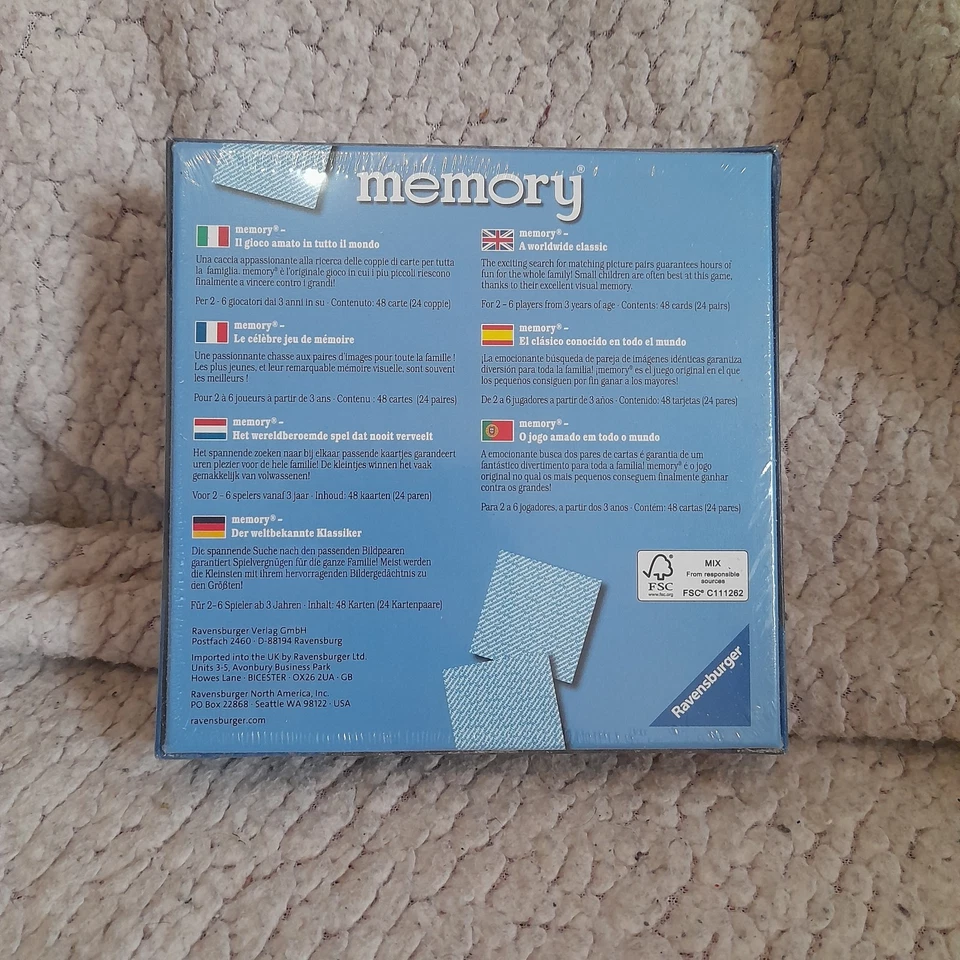 Ravensburger Marvel Spiderman Mini Memory Game - Matching Picture Snap Pairs - Image 2 of 4