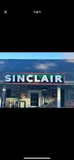 Antique Style Barn Find Look Sinclair Dino Large 10 Foot Gas Station Sales Sign