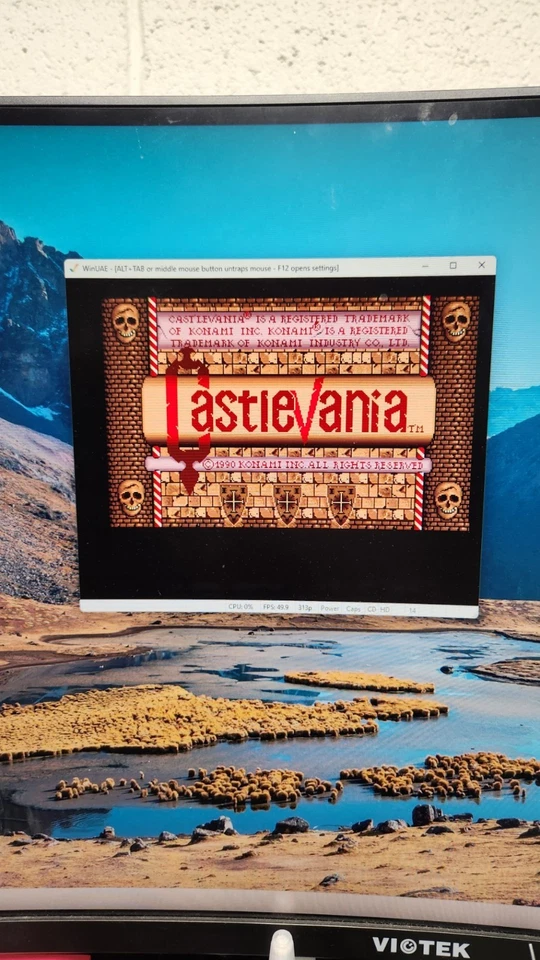 RARE Castlevania (Commodore Amiga, 1990) Game only - Tested and Working - Image 4 of 4