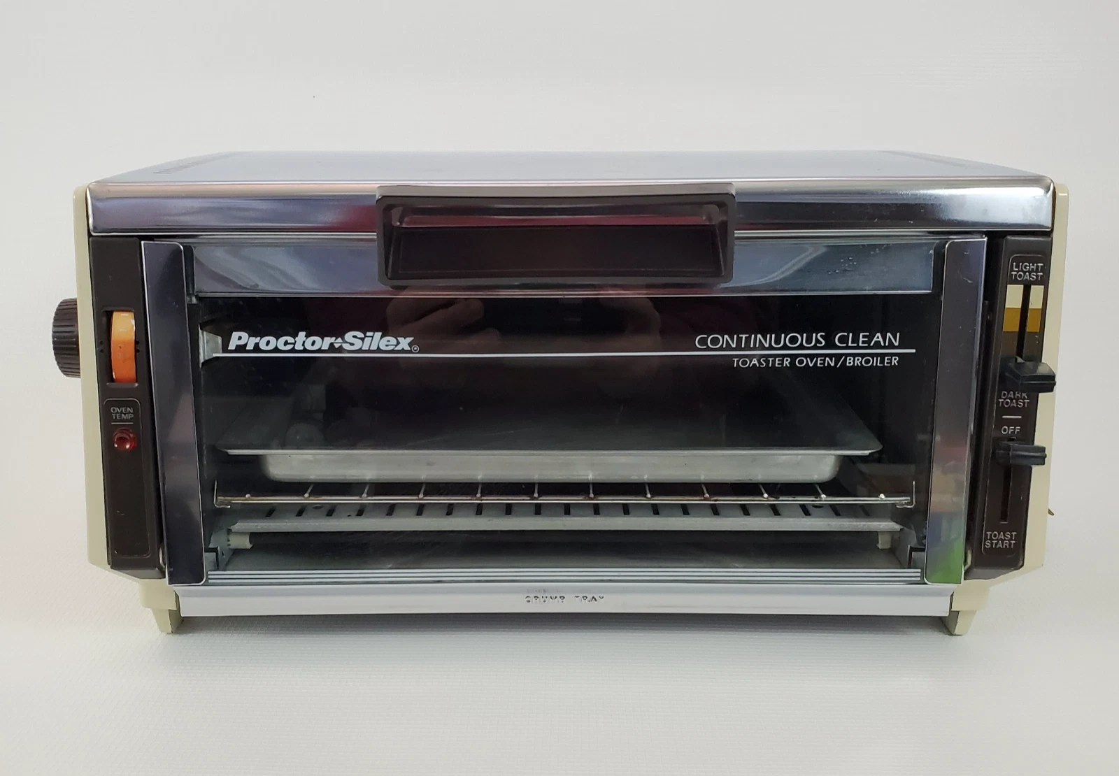 Vintage Proctor Silex Chrome Toaster Oven Broiler Model 0234 - Clean & Works
Opens in a new window o