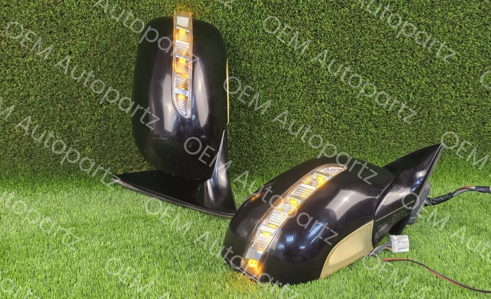 Lexus LS430 2001-2006 Side mirrors pair with Led lights L & R Oem jdm used - Image 2 of 4