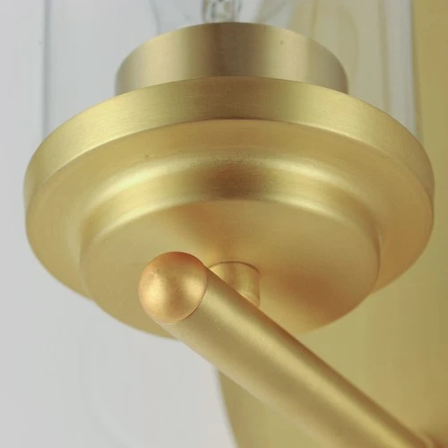 Maxim 10211CL Corona 8" Tall Bathroom Sconce - Picture 10 of 15