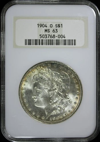 1904-O Morgan Silver Dollar NGC MS-63 Toned (2329993)