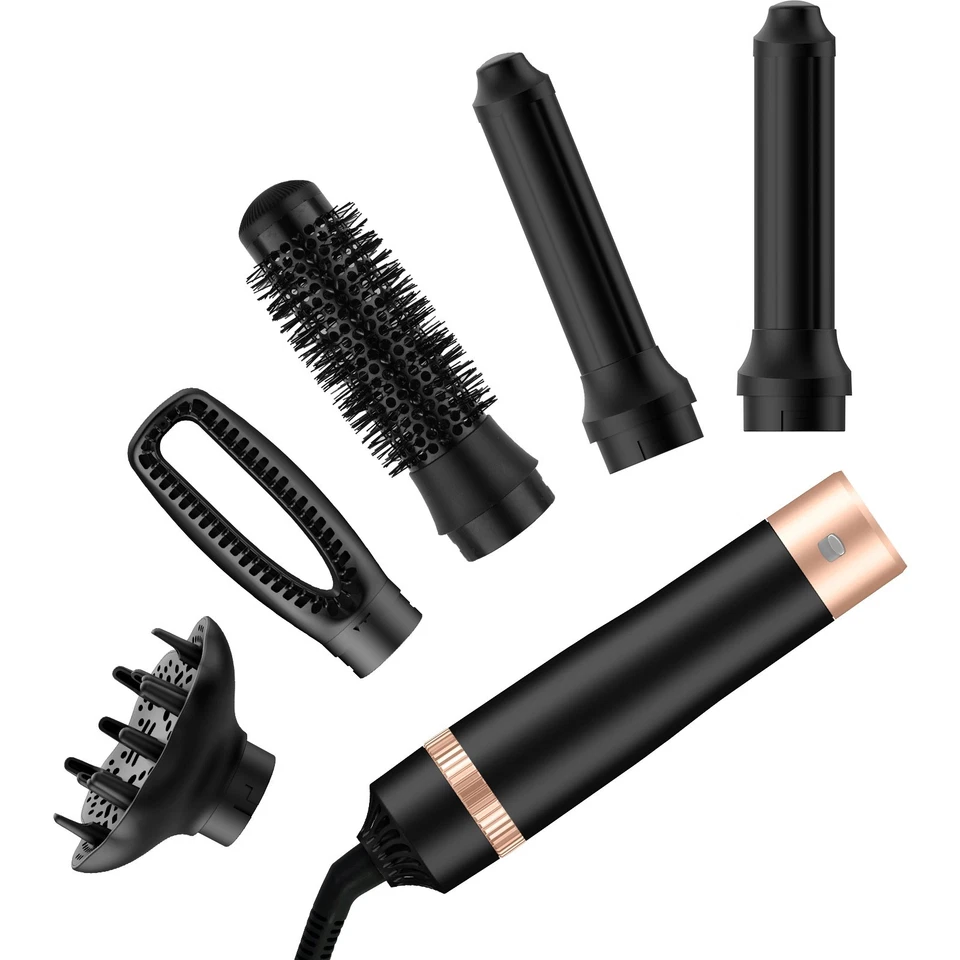 5 in 1 Hair Dryer Brush Styler – Blow Dryer, Straightener, Curler & Volumizer - Image 4 of 4