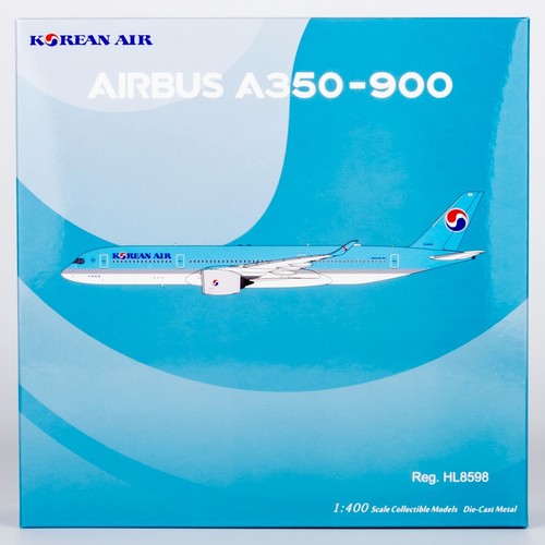 Modelo NG 1:400 Korean Air Air Airbus A350-900 Diecast Aircraft Jet Modelo HL8598 - Imagen 9 de 10