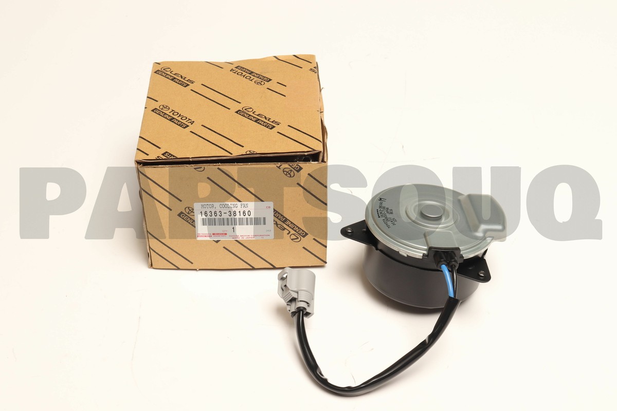 1636338160 Genuine Toyota MOTOR, COOLING FAN 16363-38160 | eBay 