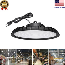 300W 200W 100W UFO Led High Bay Light Warehouse Factory Industrial Garage Light