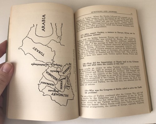 Regents Questions And Answers In Modern History 1931 Blue Book Paperback College - Imagen 8 de 11